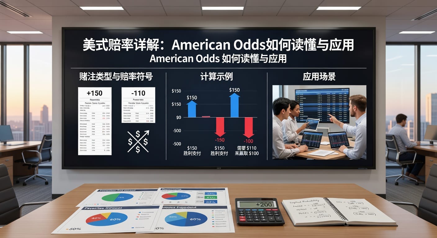美式赔率 american odds 完整指南