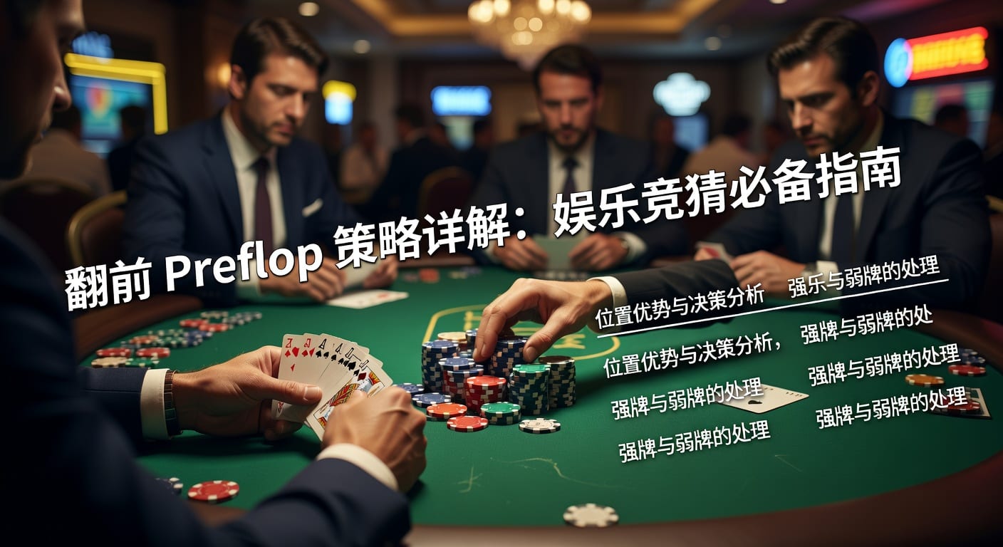 翻前 preflop 起手牌决策与牌桌节奏解析