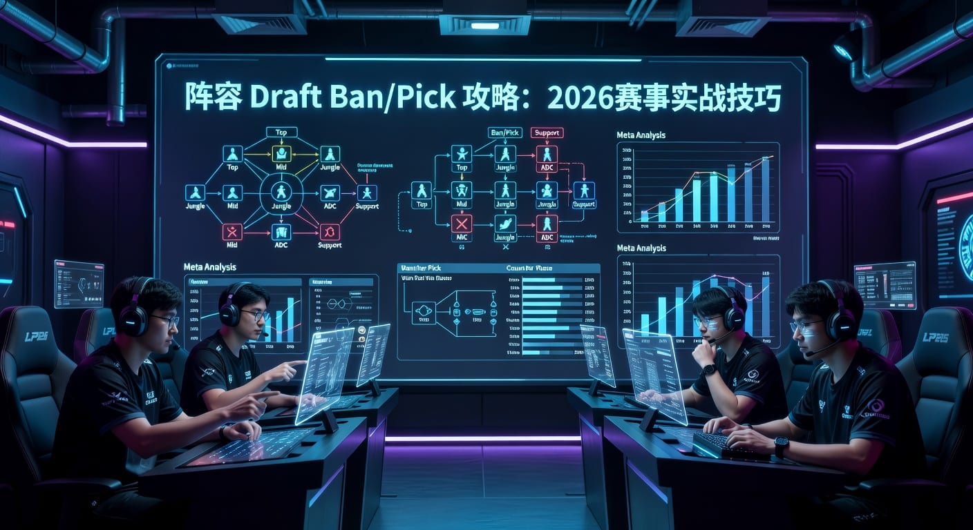 阵容 Draft Ban/Pick：选阵与禁选思路2026年