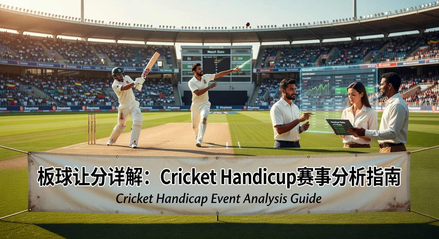 板球让分 Cricket Handicap：盘口逻辑与实战判断