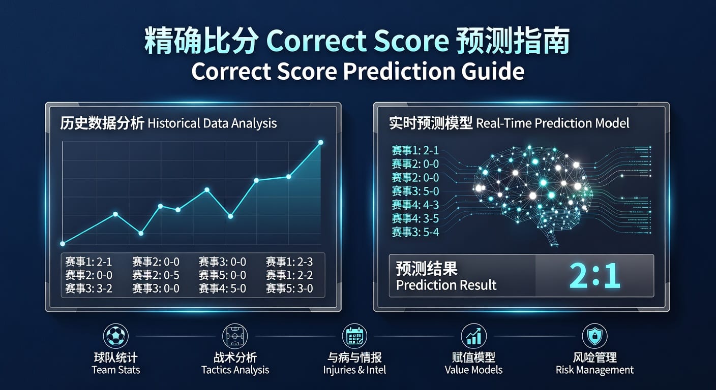 精确比分 correct score：2026年赛前判断与投注技巧